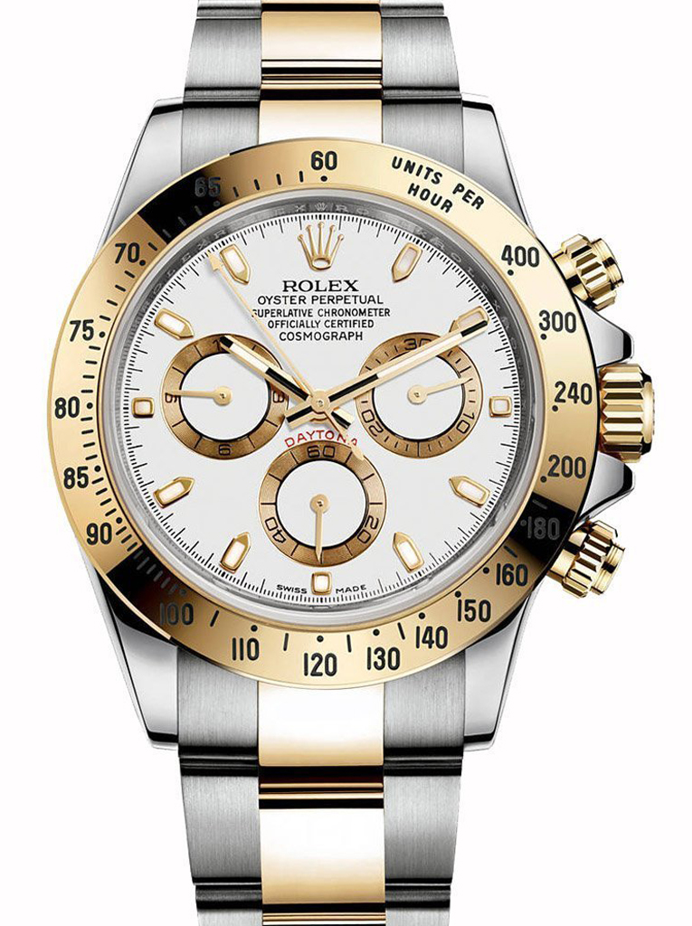Replica Rolex Daytona 40mm White Dial 116523-2