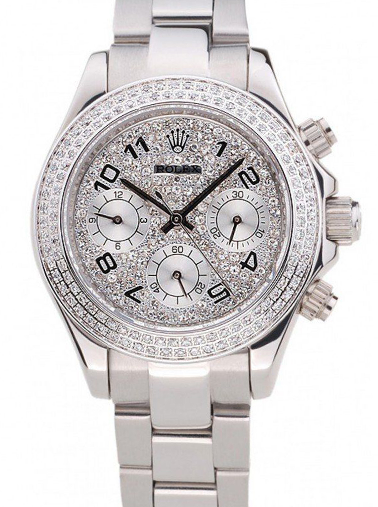 Replica Rolex Daytona 35mm Silver Dial RL165