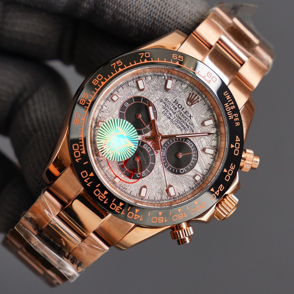 Rolex Daytona Grey Dial & Black Bezel