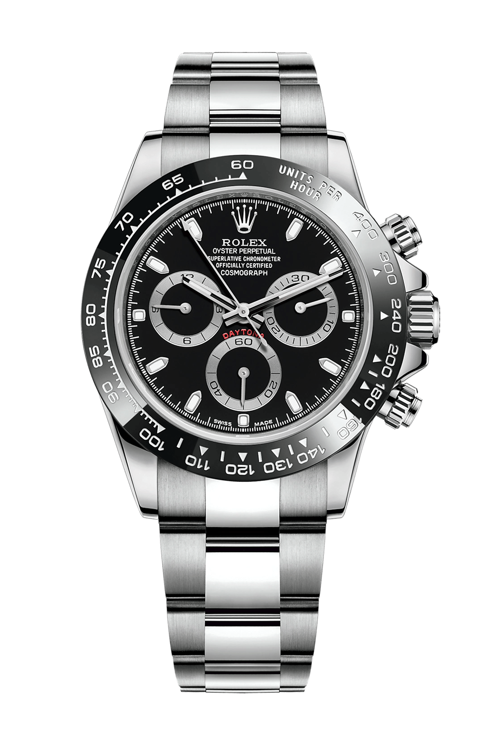 Rolex Daytona 116500LN Oyster Bracelet 40mm Black Dial