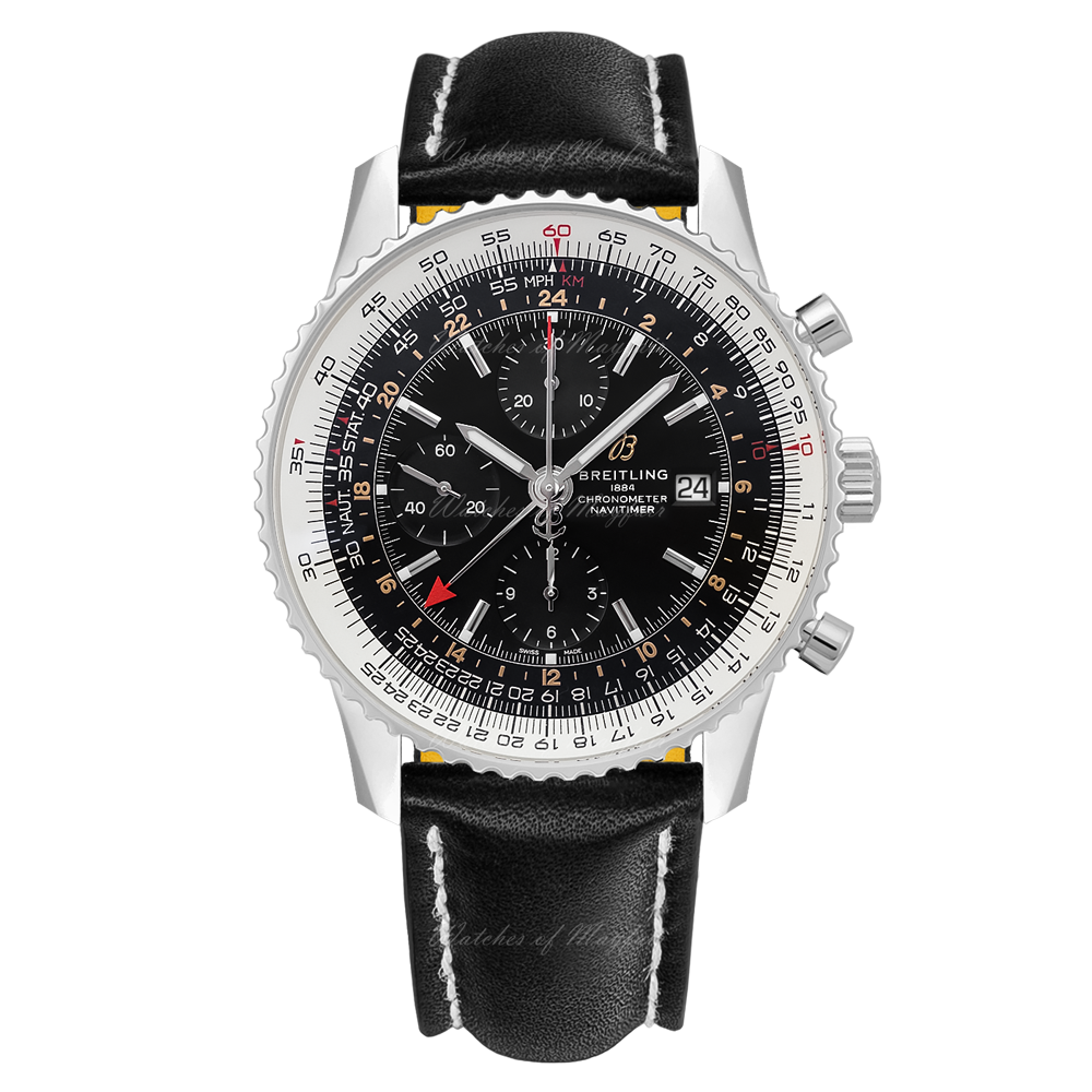 Breitling Navitimer 1 Chronograph GMT 46 Steel A24322121B2X1