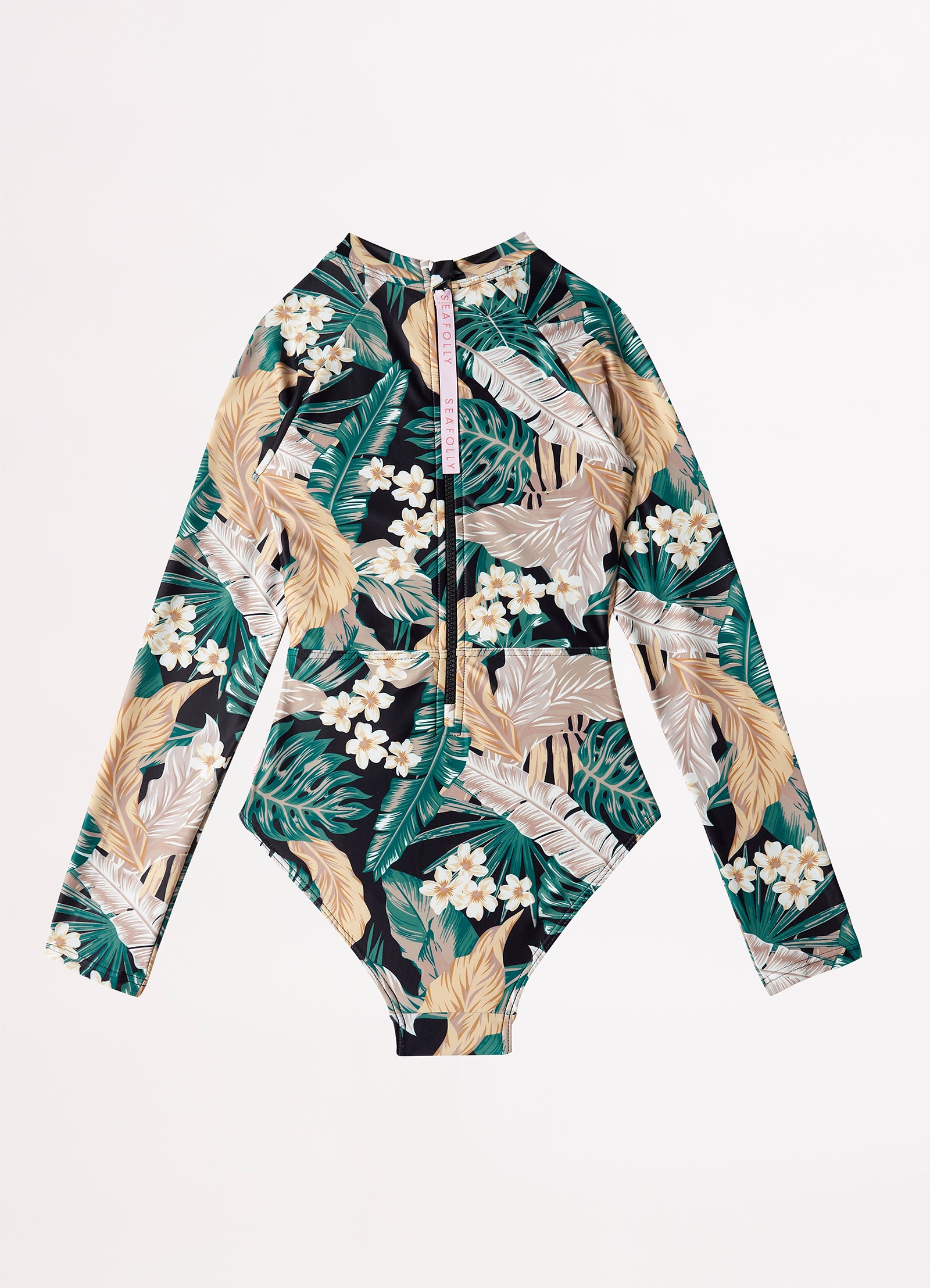 Girls Saint Lucia Twist Front Paddlesuit  - Saint Lucia