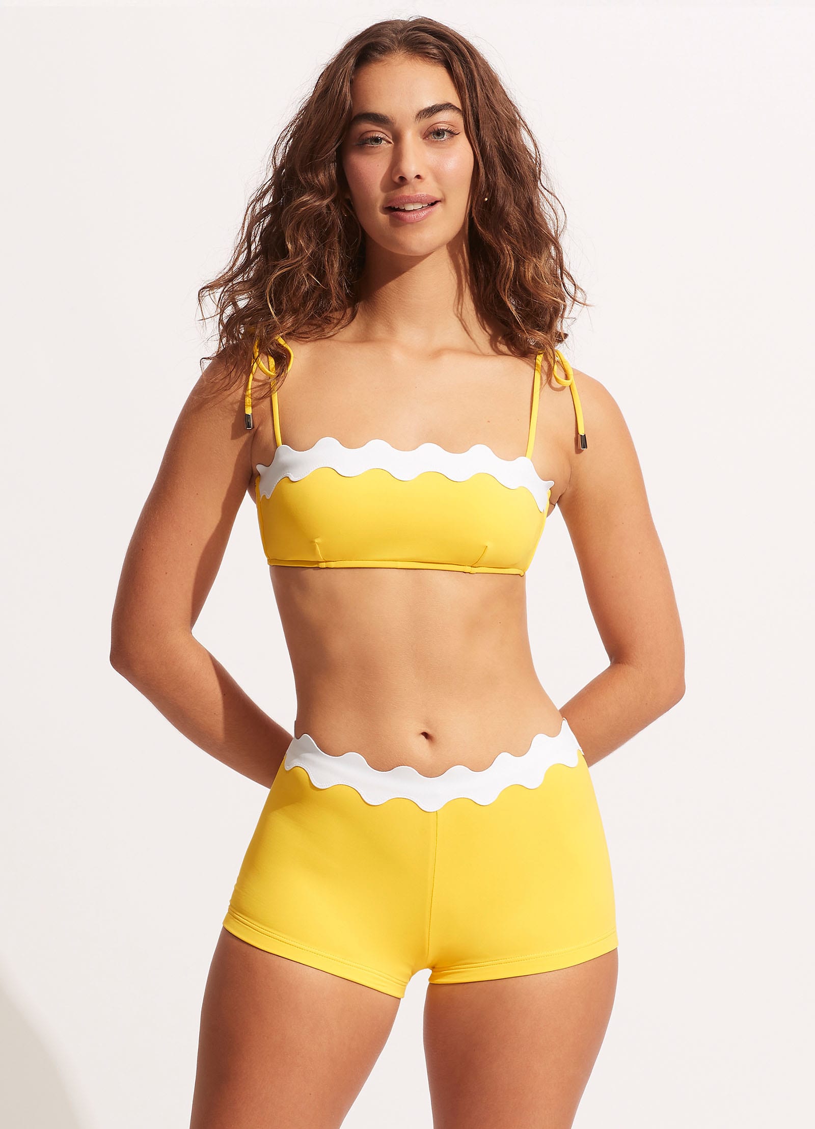 Gia Ric Rac Boyleg - Citron