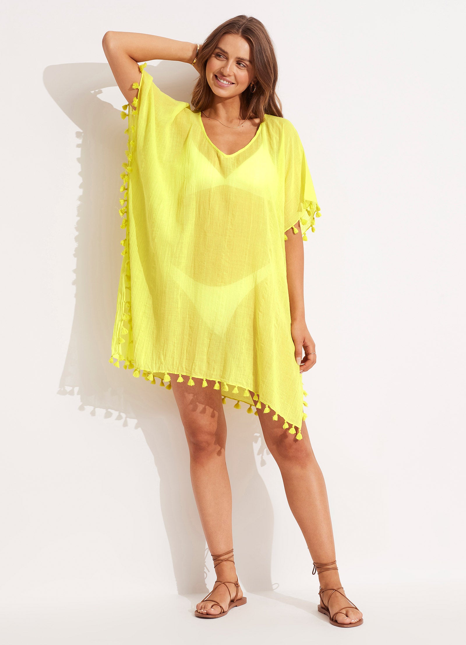 Amnesia Kaftan - Celery