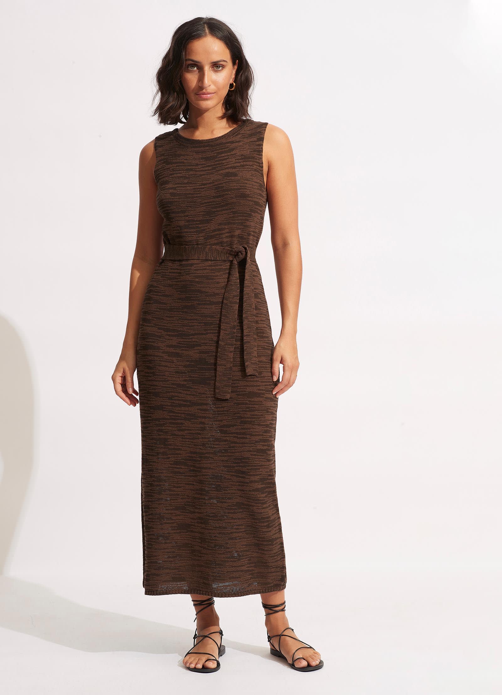 Daybreak Knit Dress  - Chocolate