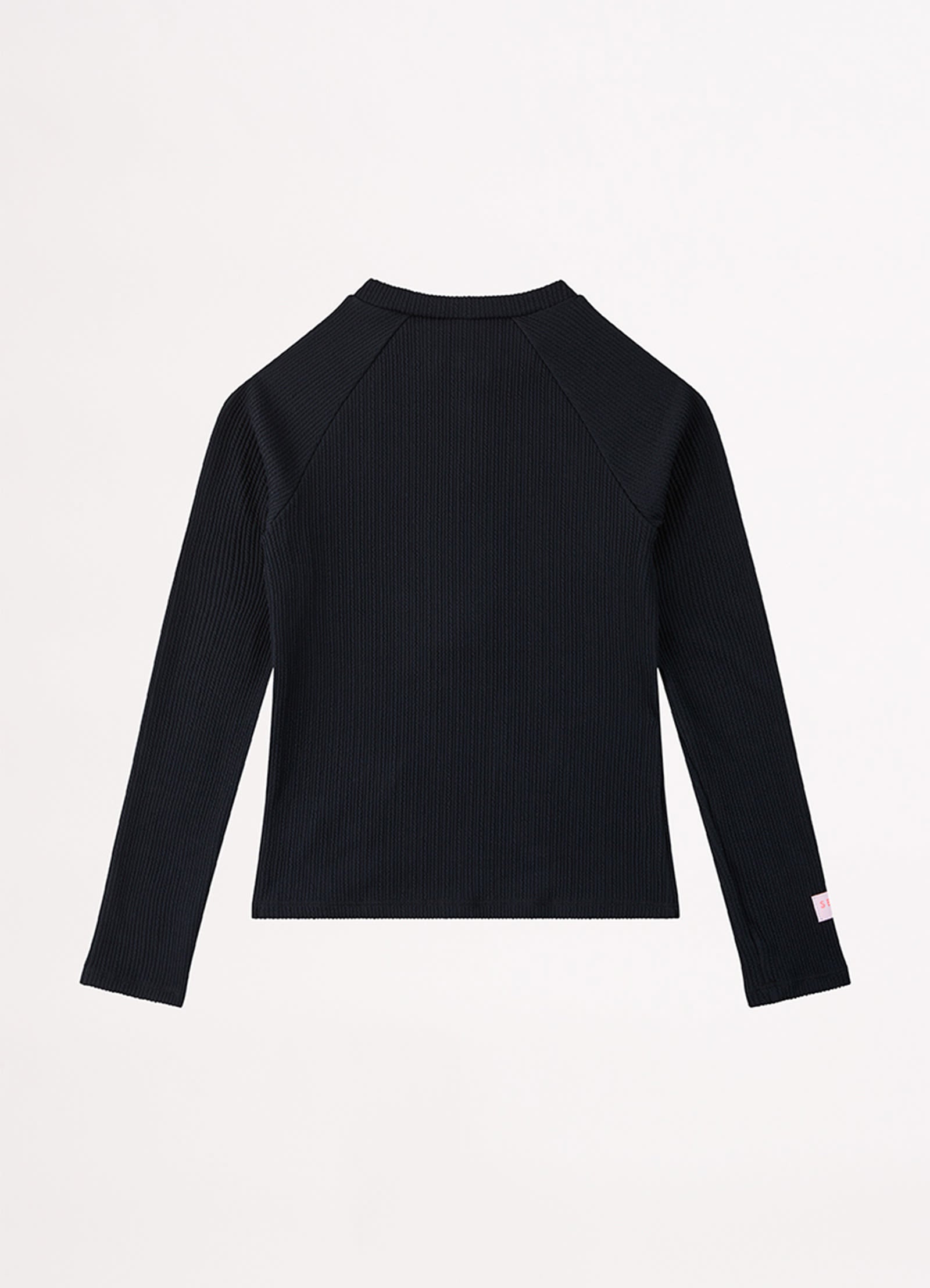 Girls Summer Essentials Long Sleeve Rashie  - Black