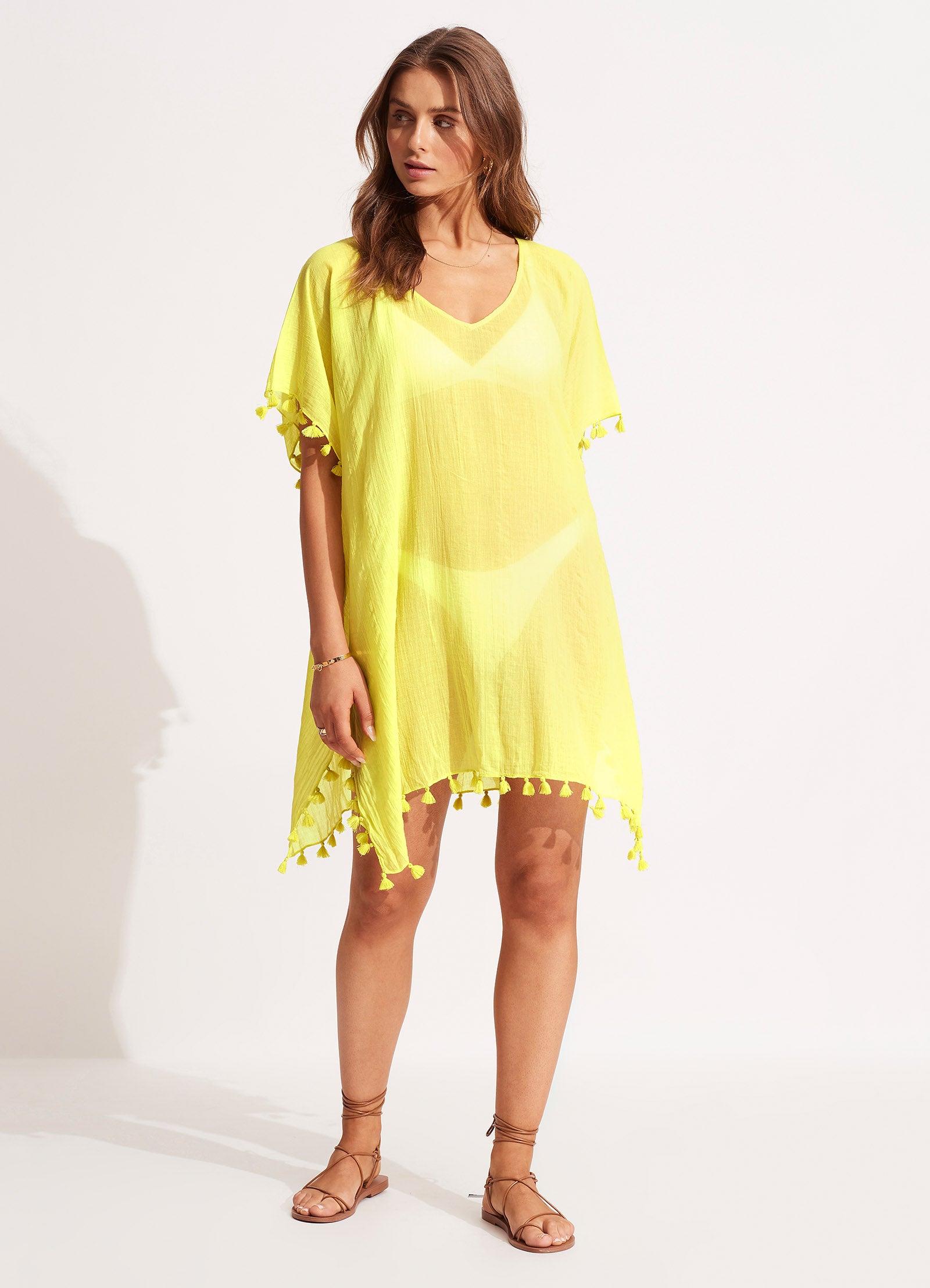 Amnesia Kaftan - Celery