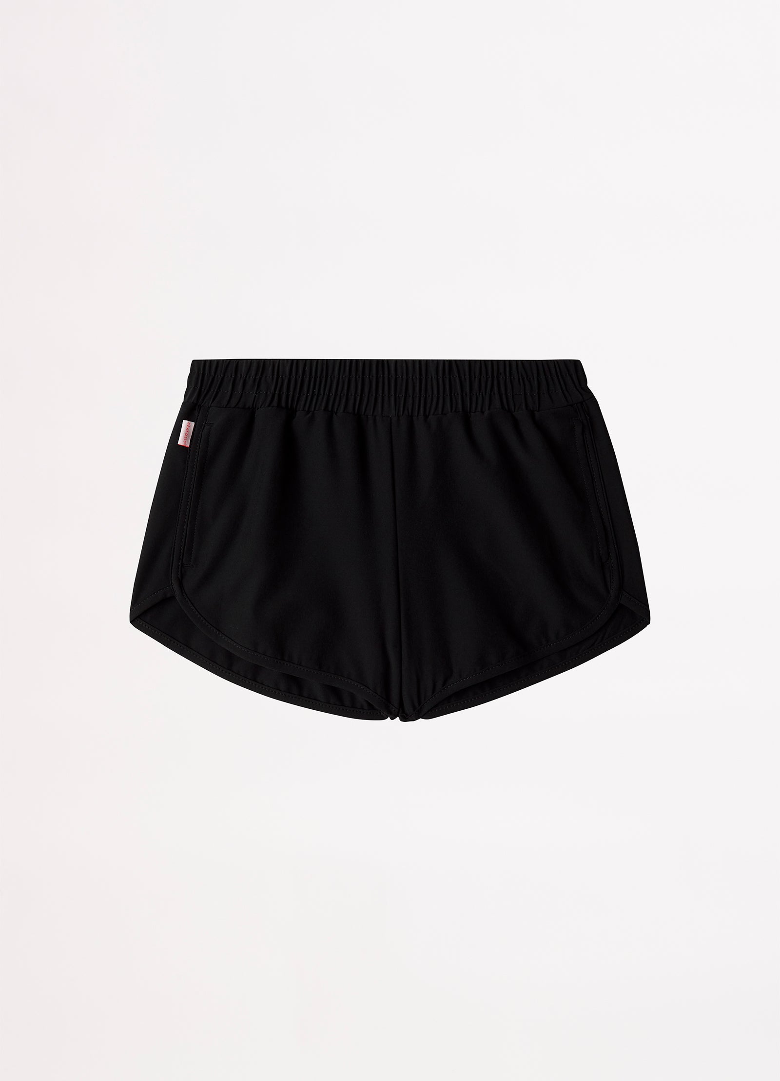 Girls Summer Essential Basic Boardshort  - Black