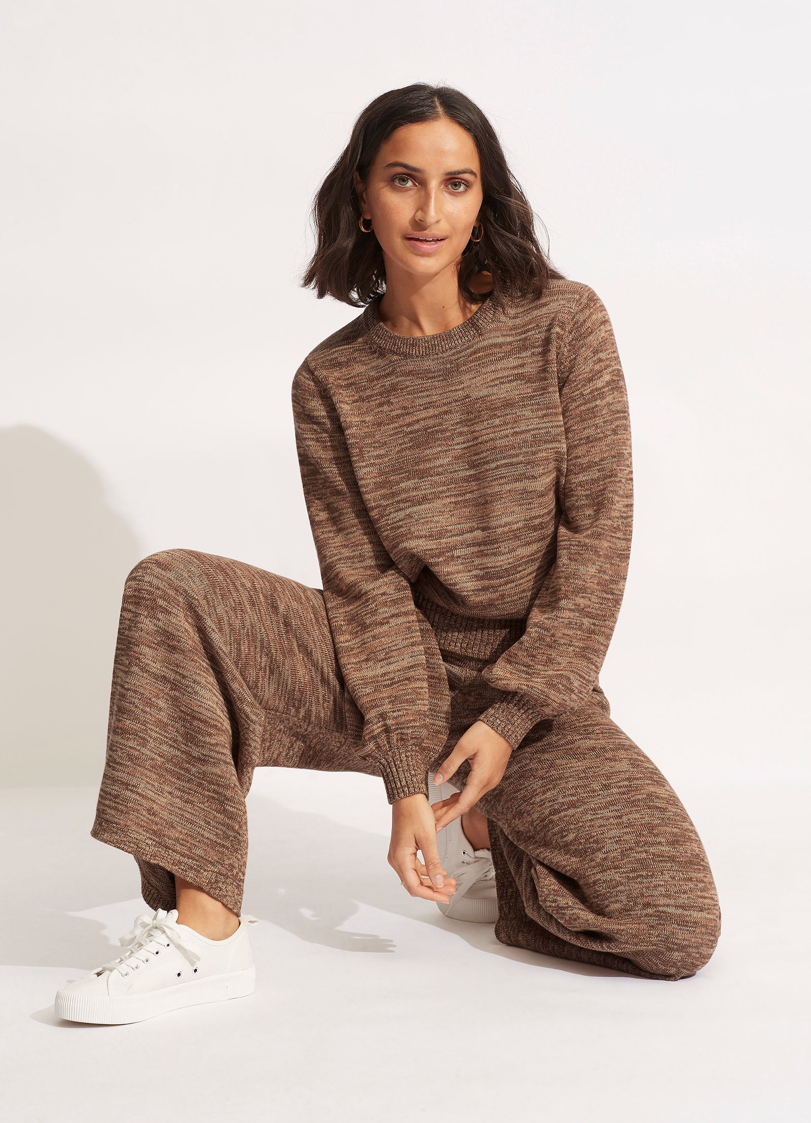 Maple Knit Jumper - Sepia