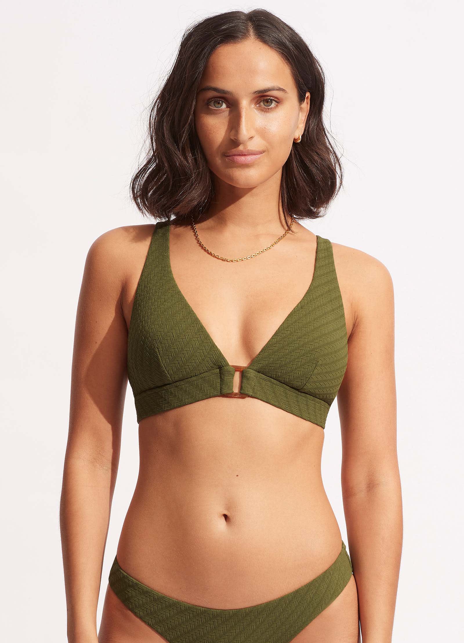 Willow Longline Tri - Avocado