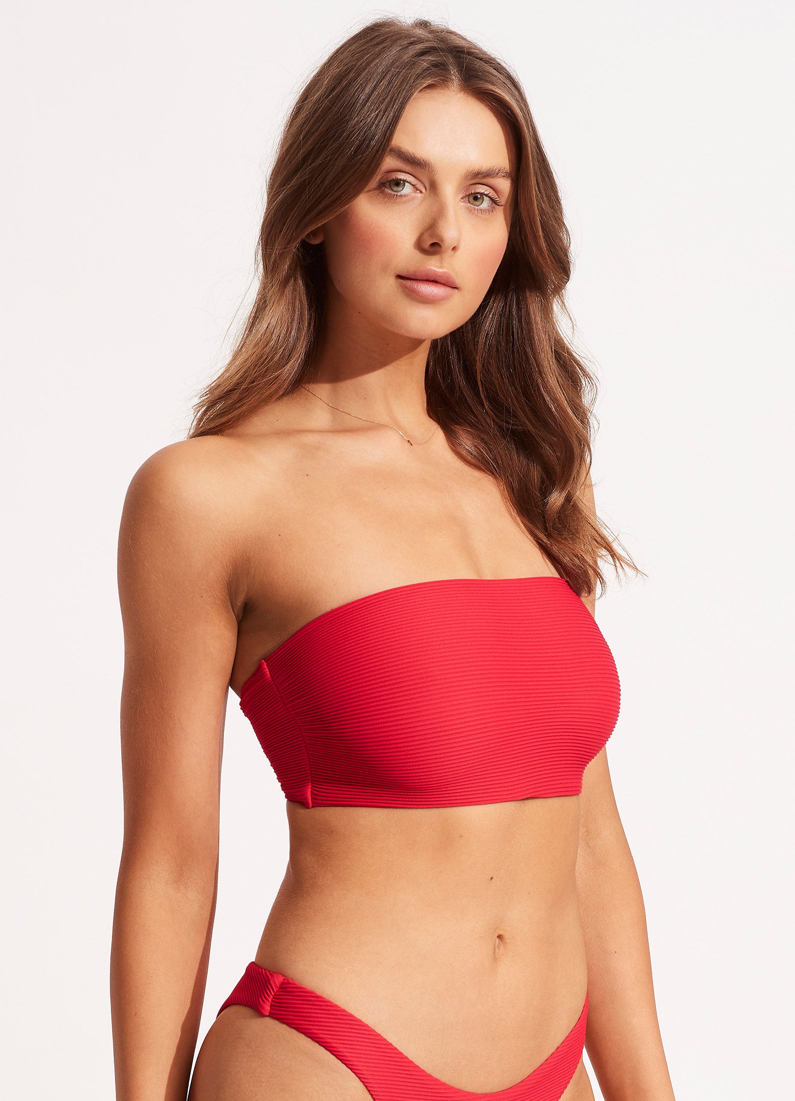 Essentials Tube Top - Chilli