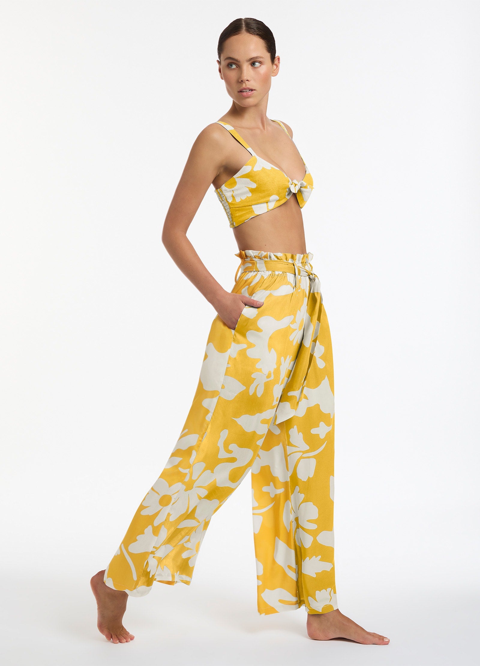 Emporio Flowing Pants - Marigold