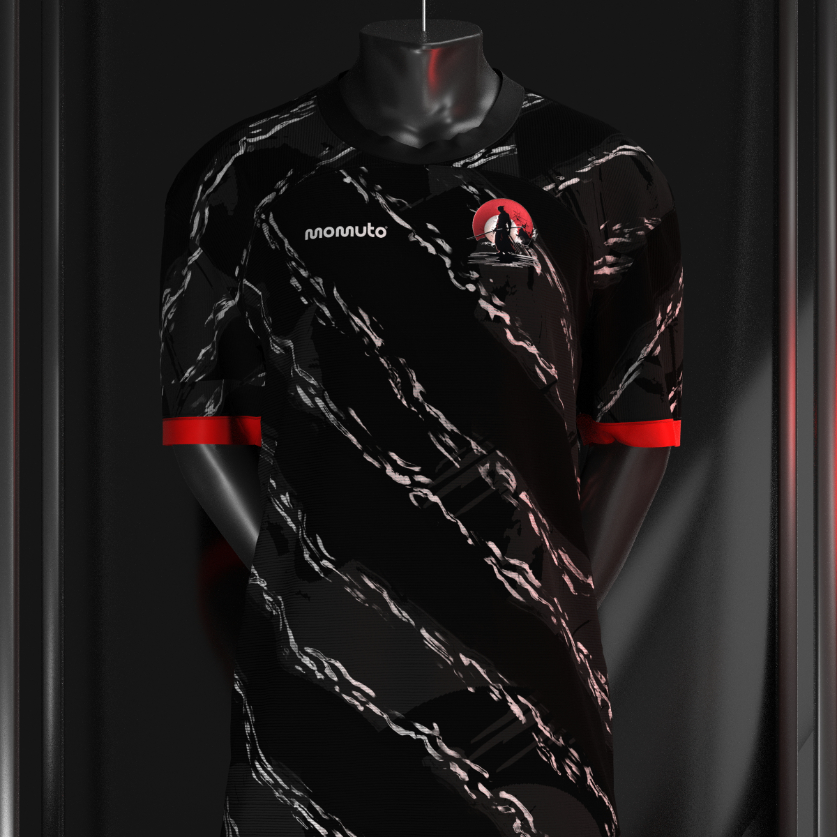 MOMUTO x Mi_Gfx02 - Maillot Concept 'le Samouraï du Japon'