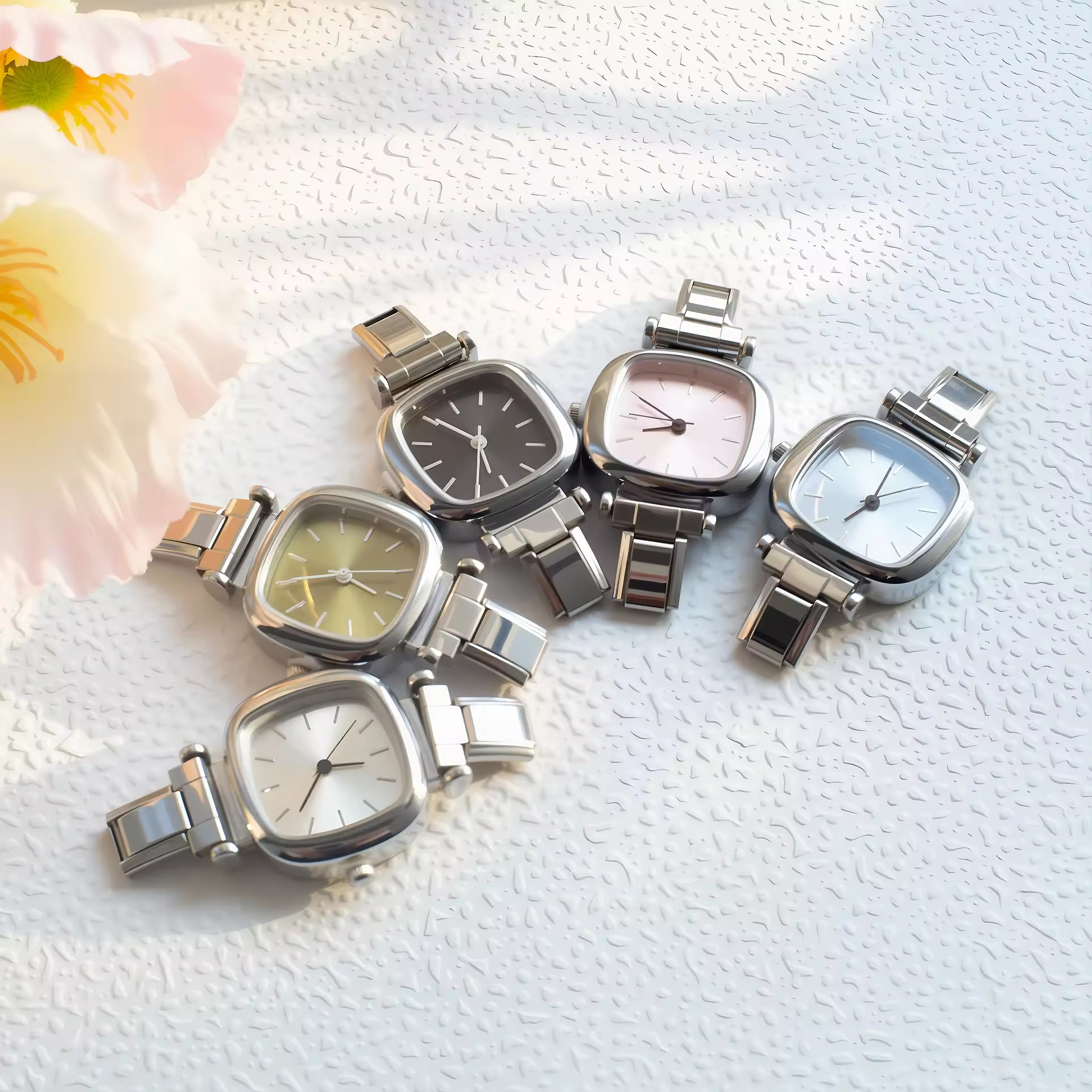 Hot Selling Stainless Steel European American Style DIY Watch