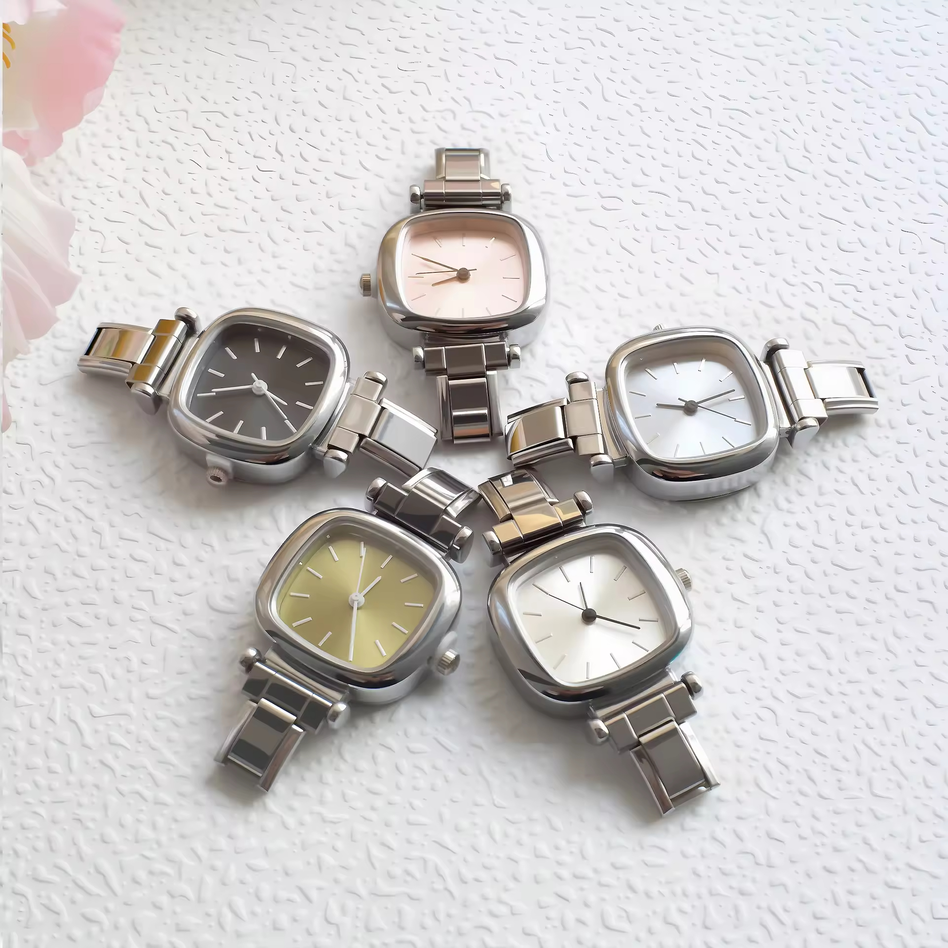 Hot Selling Stainless Steel European American Style DIY Watch