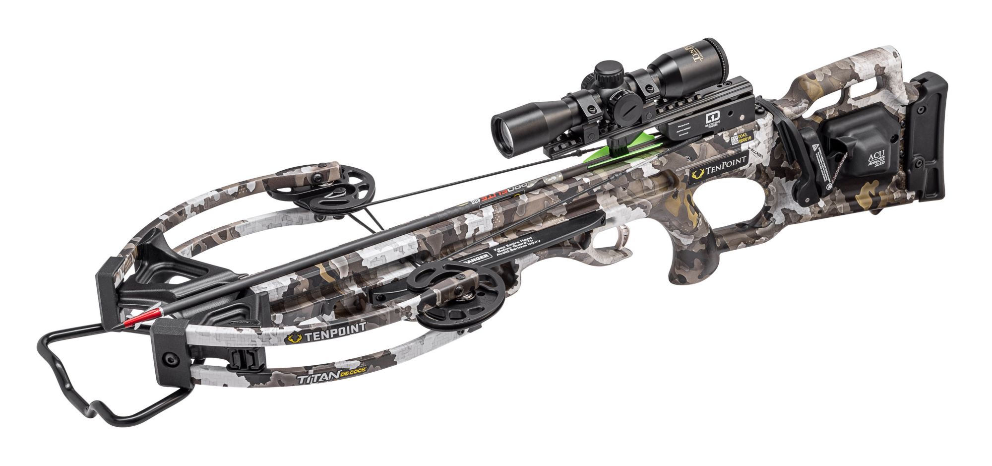TenPoint Titan De-Cock ACU50 Crossbow - 380 FPS