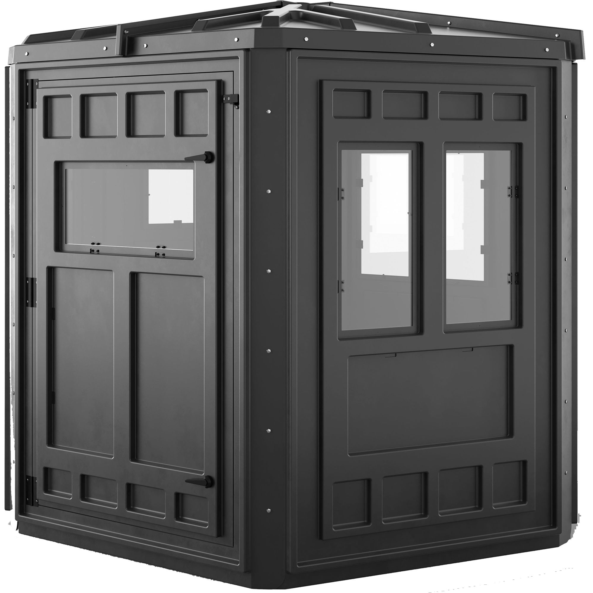 Booner Blinds 6 Panel Thunderdome Box Blind – Tinted Windows