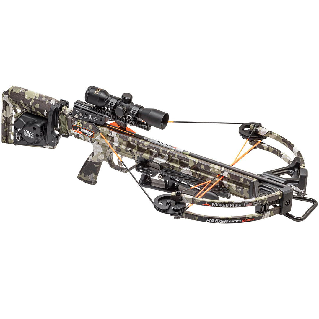 Wicked Ridge Raider 400 De-Cock Crossbow - 400 FPS