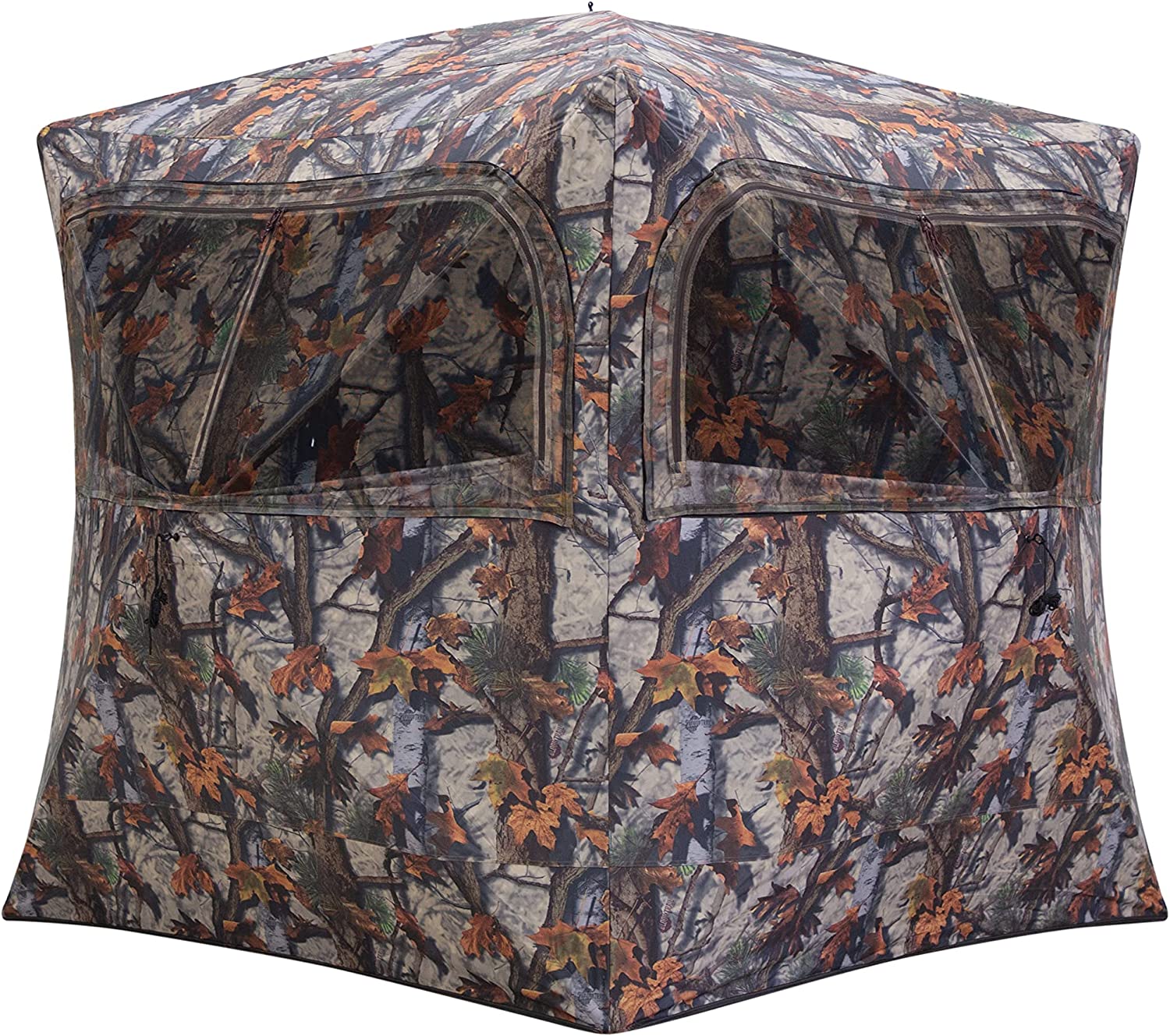 Barronett Blinds GR351BT Grounder 350 Pop up Portable Blind, Woodland Camo