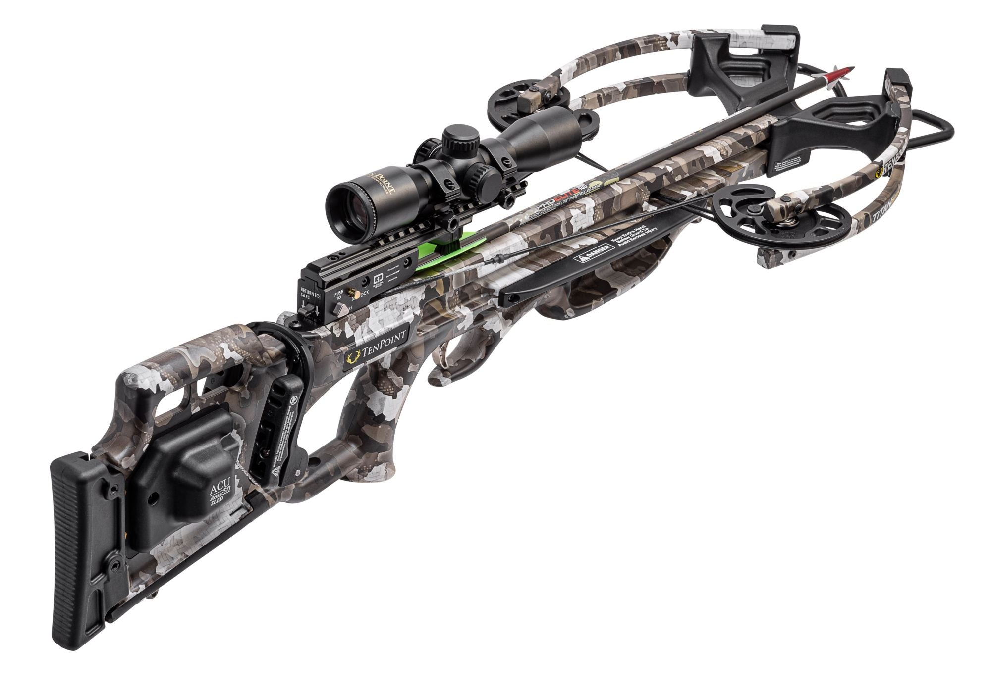 TenPoint Titan De-Cock ACU50 Crossbow - 380 FPS