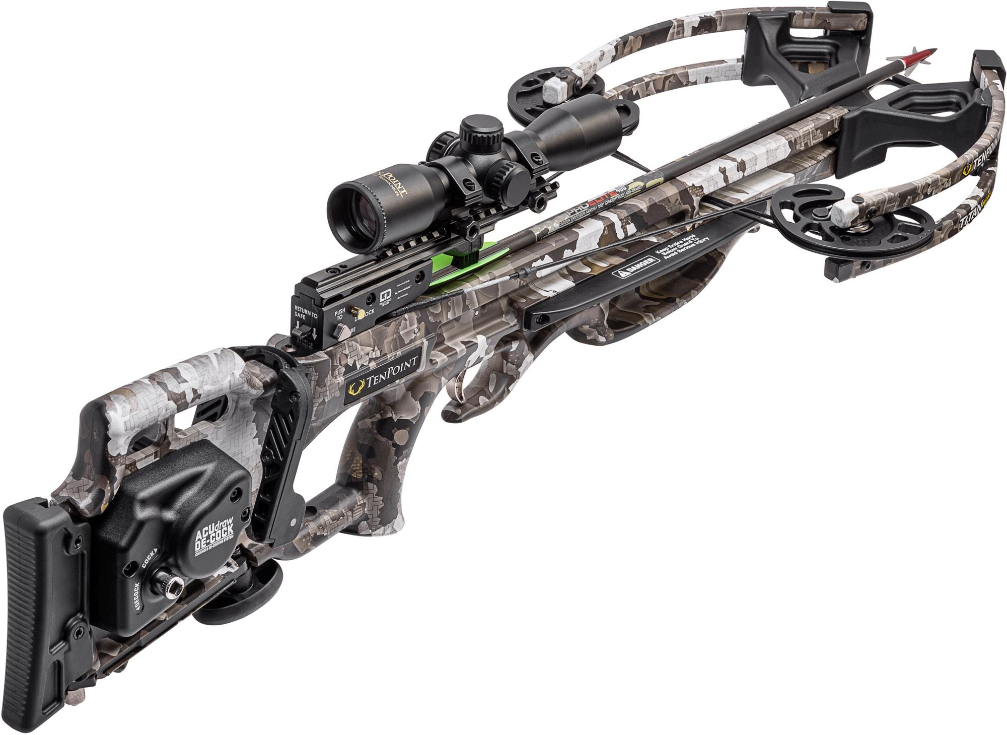 TenPoint Titan 380 De-Cock Crossbow – 380 FPS