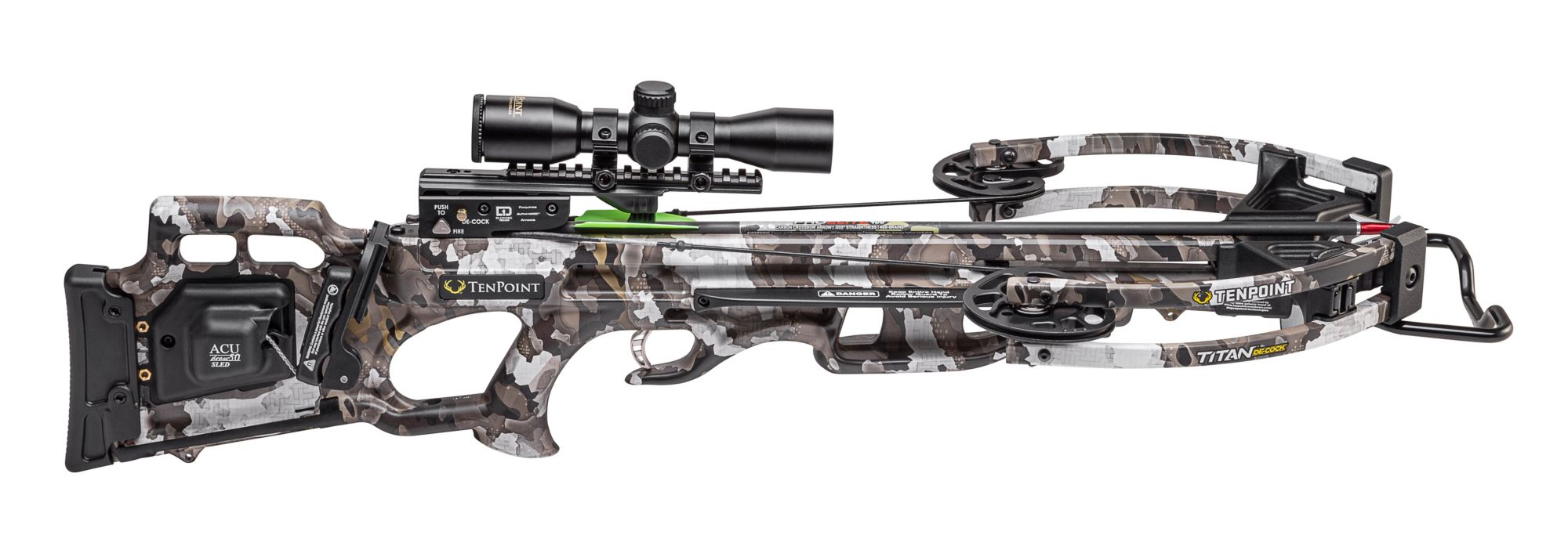 TenPoint Titan De-Cock ACU50 Crossbow - 380 FPS