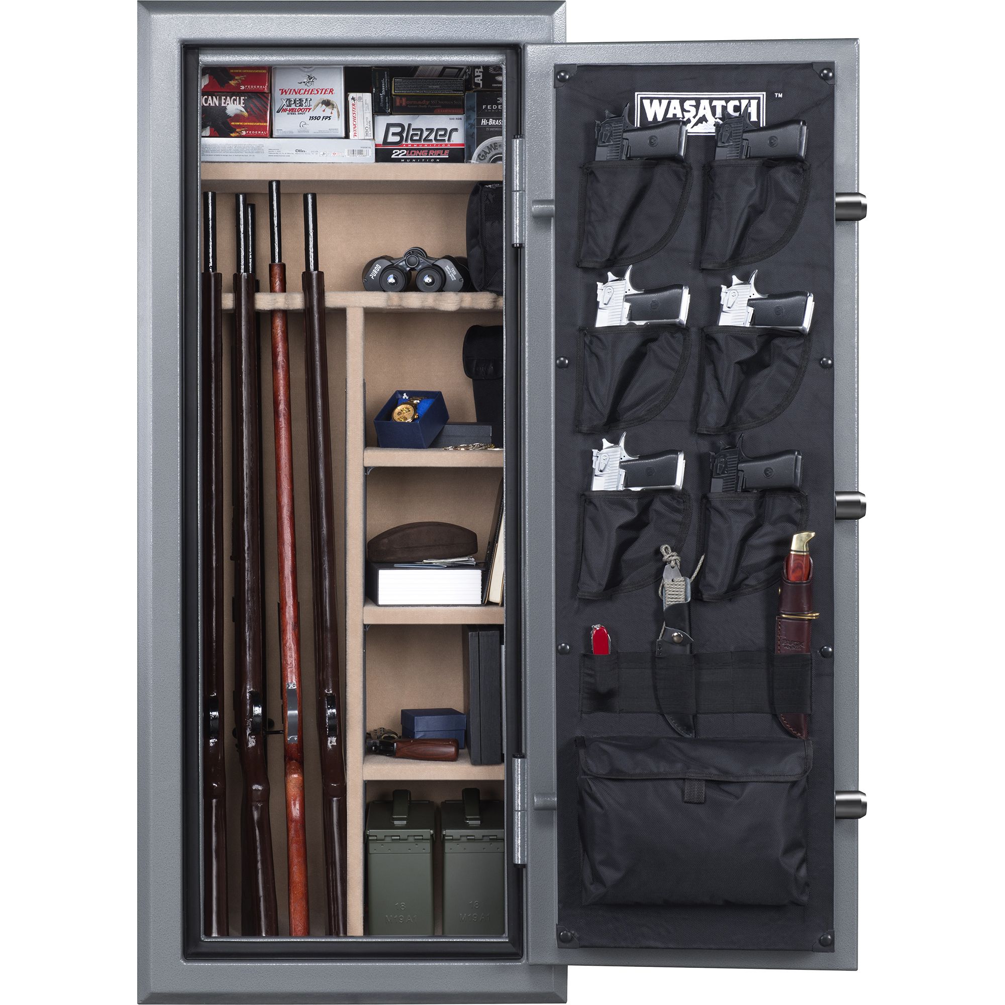 Wasatch 24 Gun Fire Safe with Electronic Lock