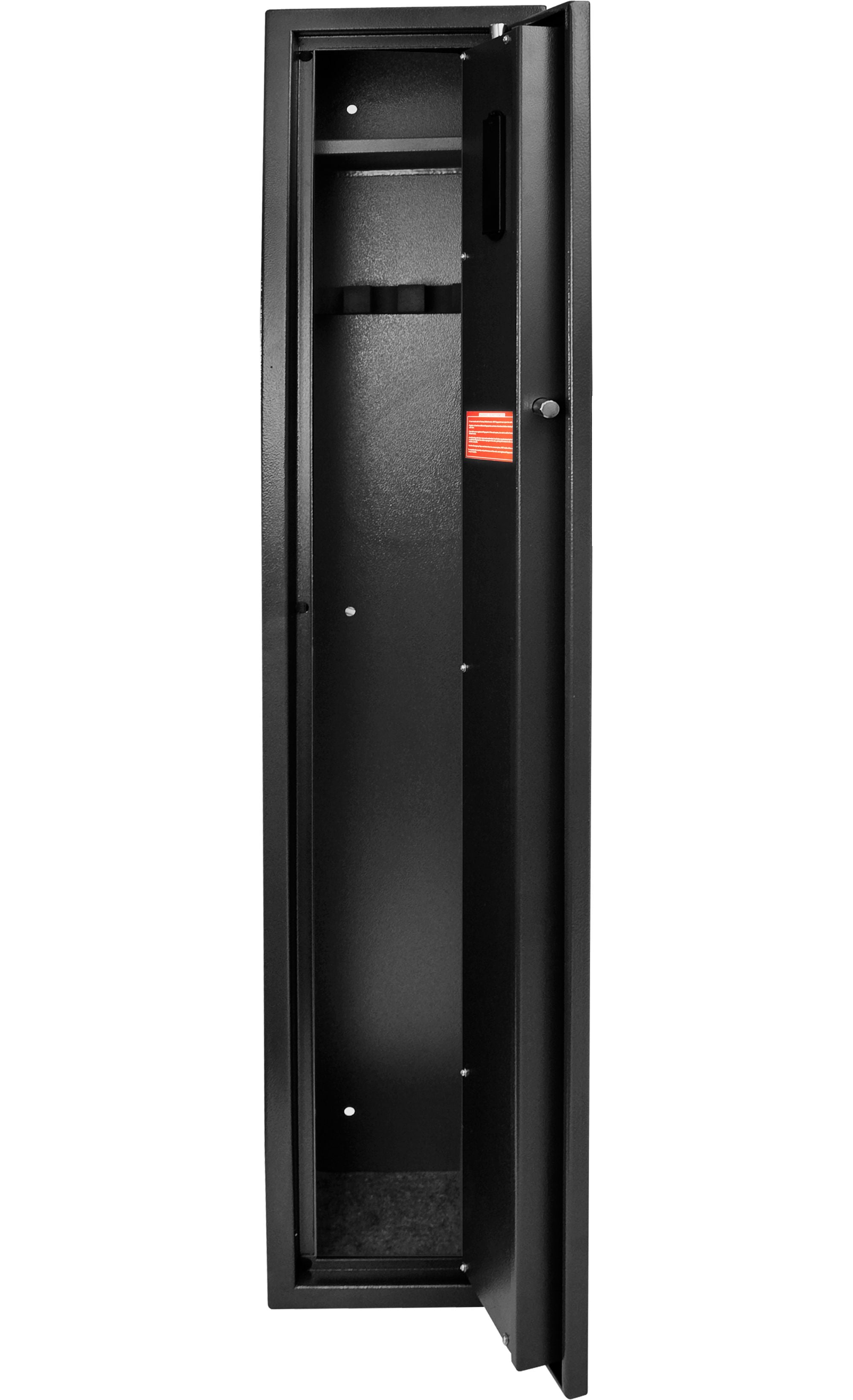 Barska HQ800 Standard Quick Access 4-Gun Rifle Safe with Biometric Keypad Lock