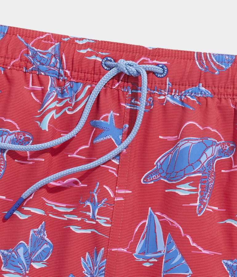 7 Inch Printed Chappy Trunks