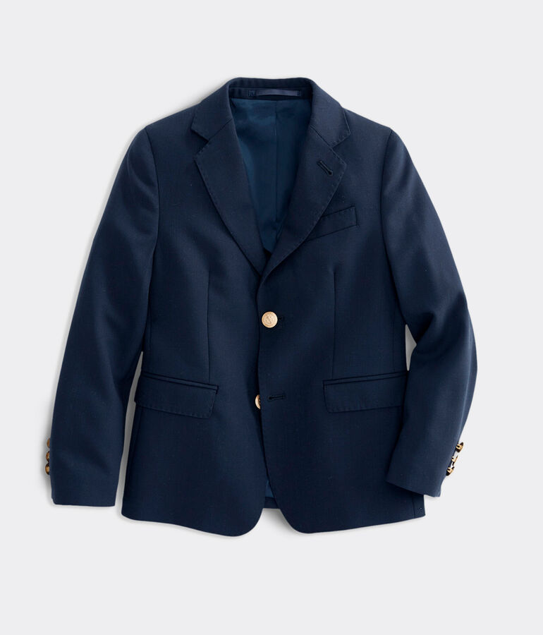 Kids' Stretch Navy Blazer (8-18)