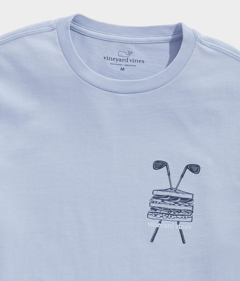 Golf Club Sandwich Short Sleeve Tee