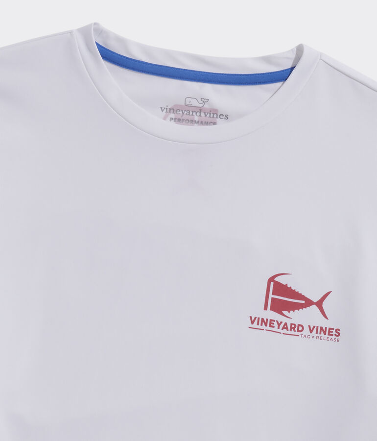 Tag & Release Long-Sleeve Harbor Performance Tee