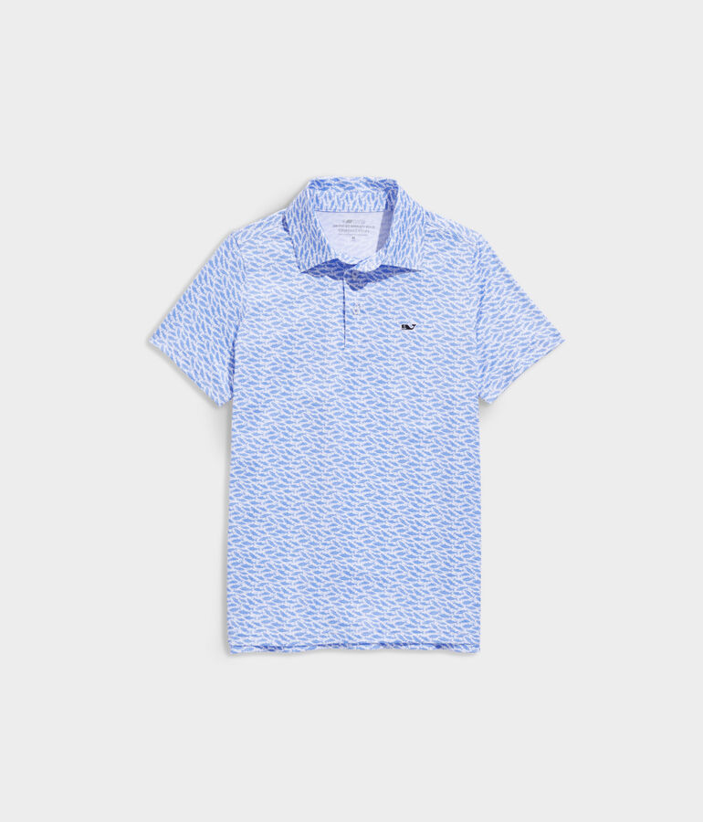 Boys' Printed Sankaty Polo