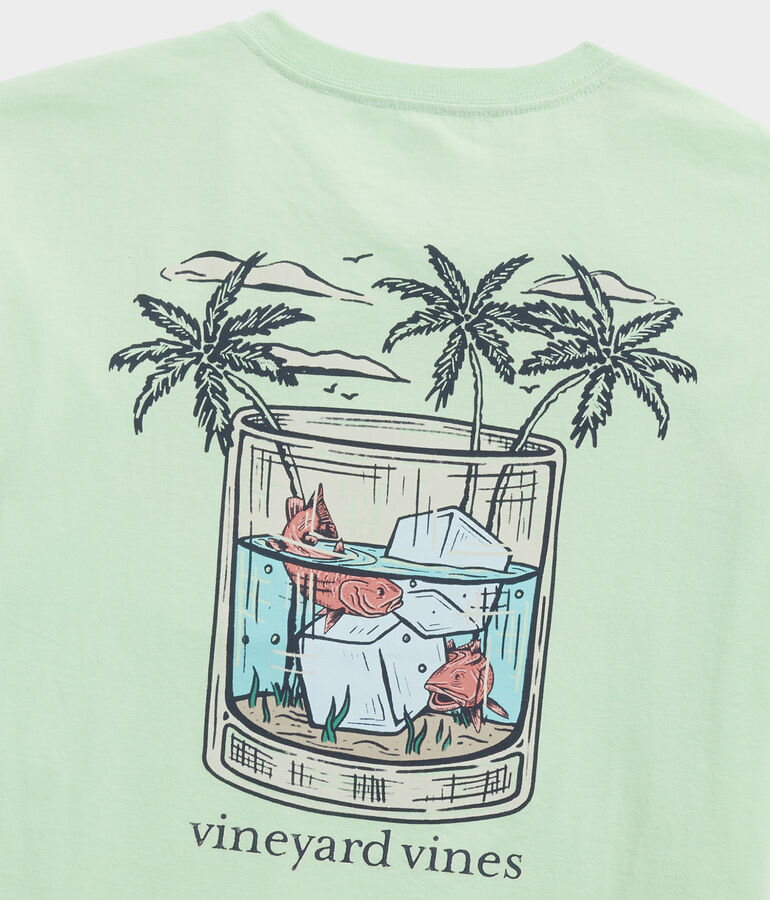 Whiskey Glass Fish Short-Sleeve Tee