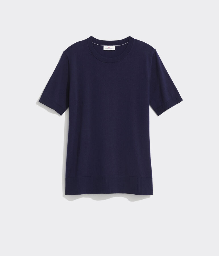 Luxe Short-Sleeve Sweater