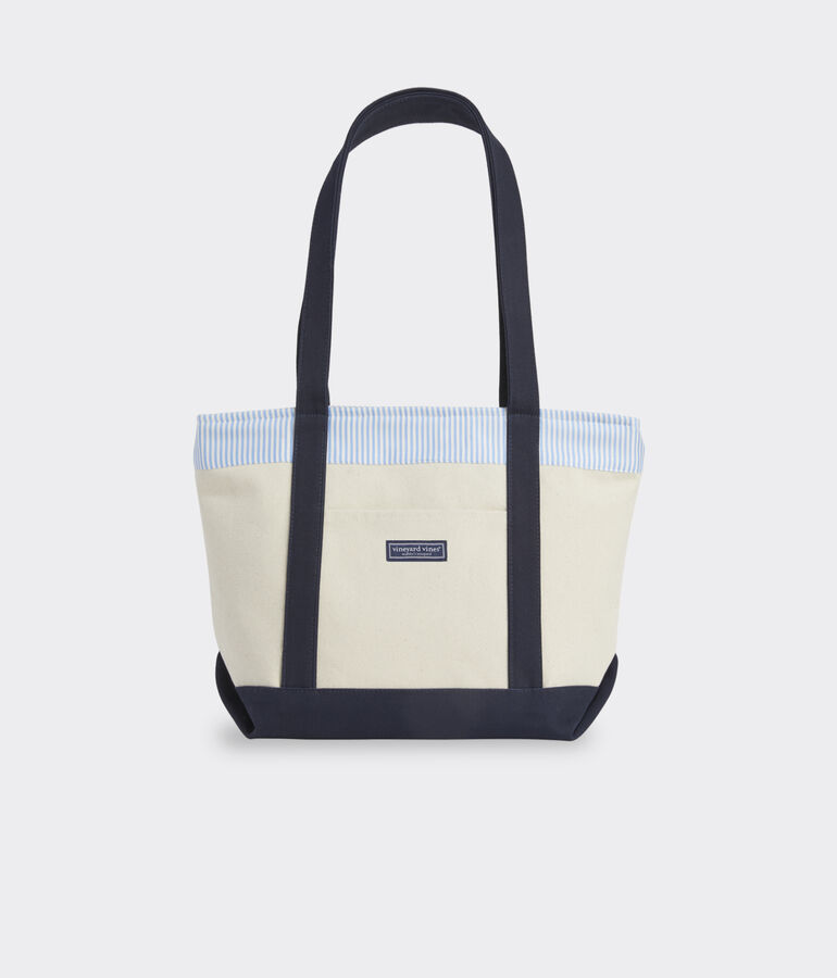 Railroad Stripe Classic Tote