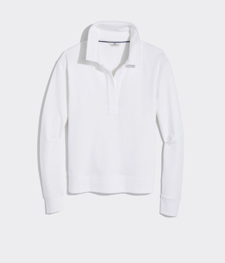 Polo Popover Sweatshirt