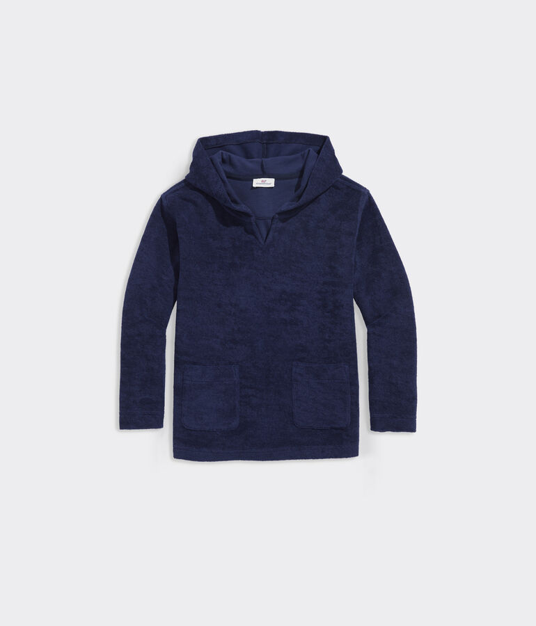 Girls Terry Towel Hoodie