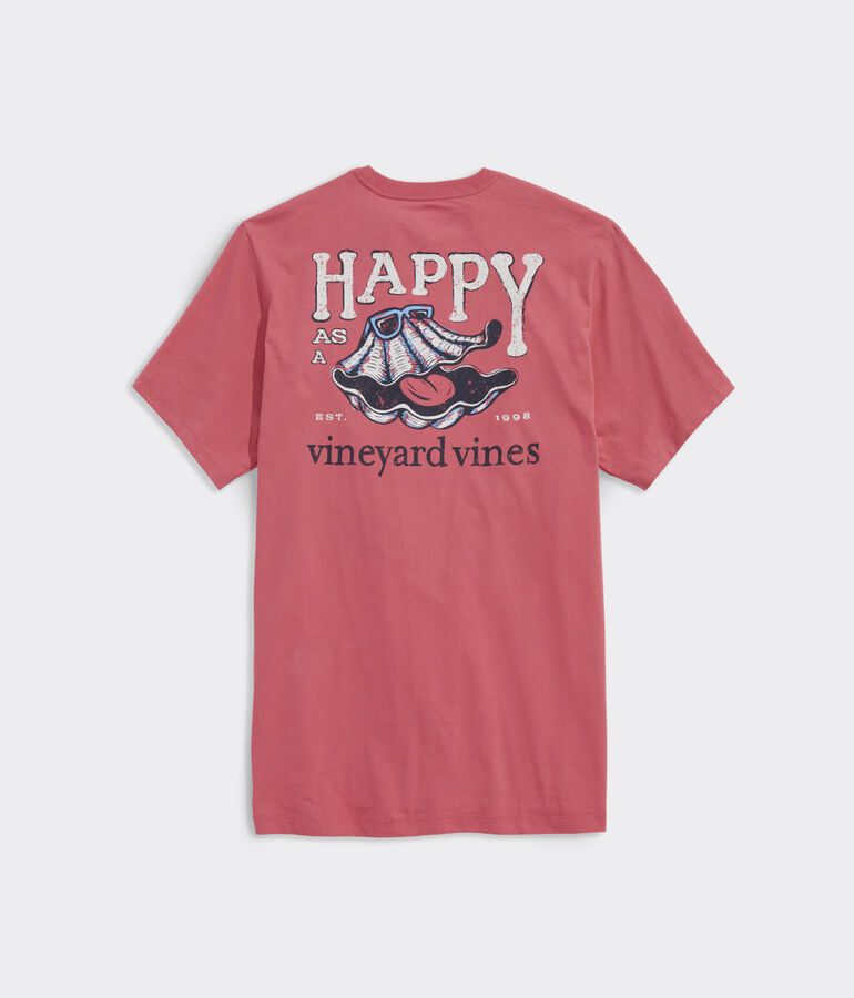 Happy As A Clam Short-Sleeve Tee