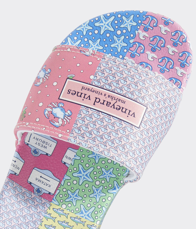 Girls' Classic Patchwork Pool Slide