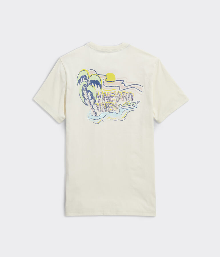 Bamboo Vines Short-Sleeve Dunes Tee