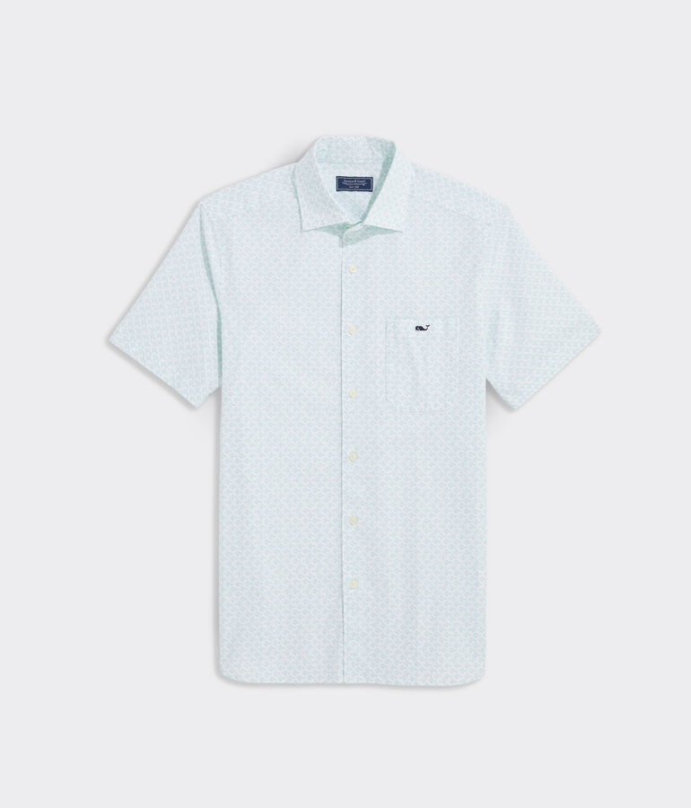 Oak Bluff Fish Short Sleeve Shirt