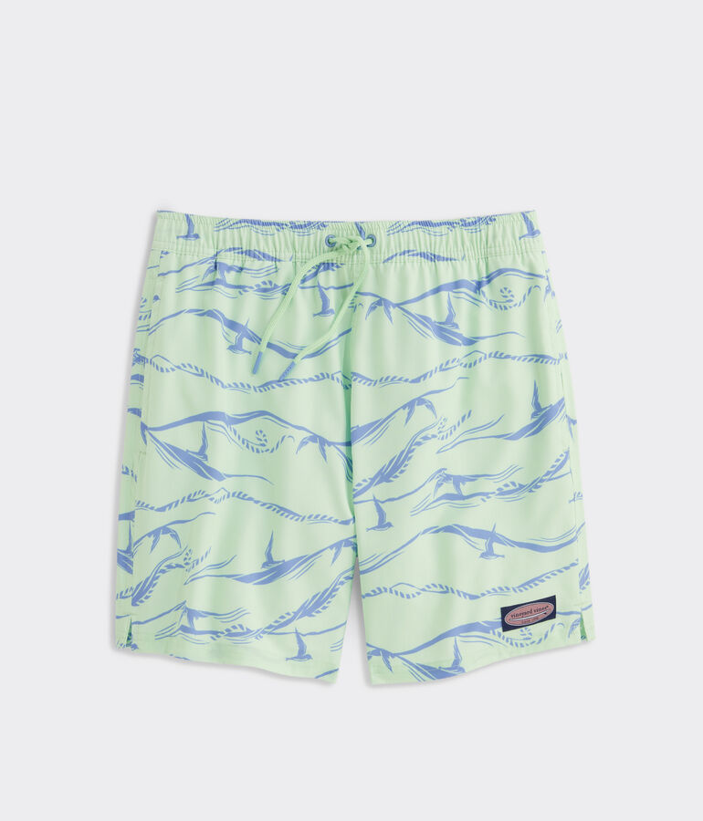 7 Inch Printed Chappy Trunks