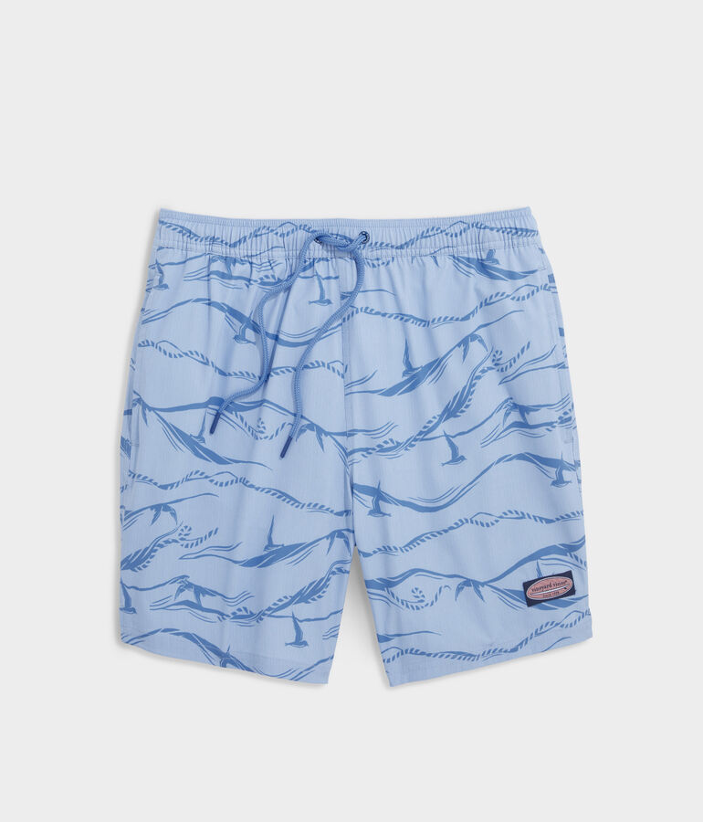 7 Inch Printed Chappy Trunks