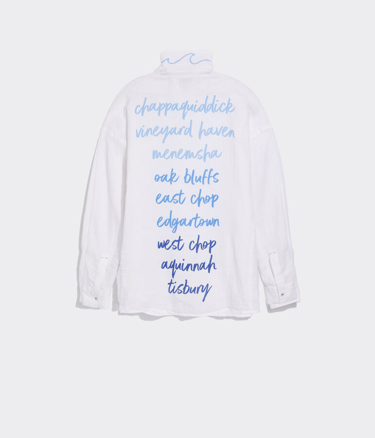 Martha's Vineyard Weekend Button-Down
