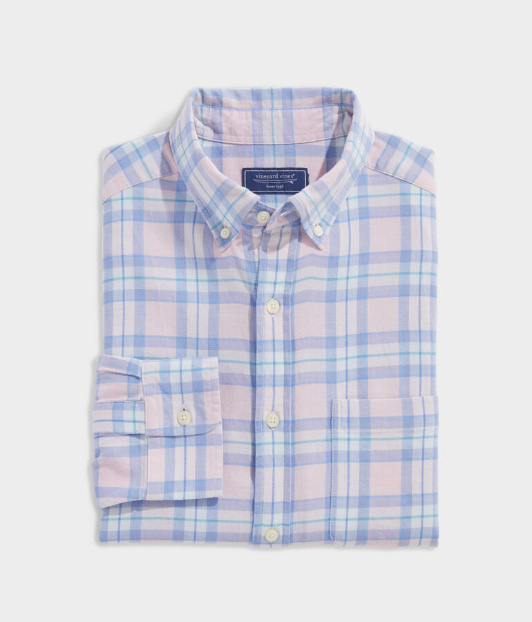 Island Twill Plaid Shirt