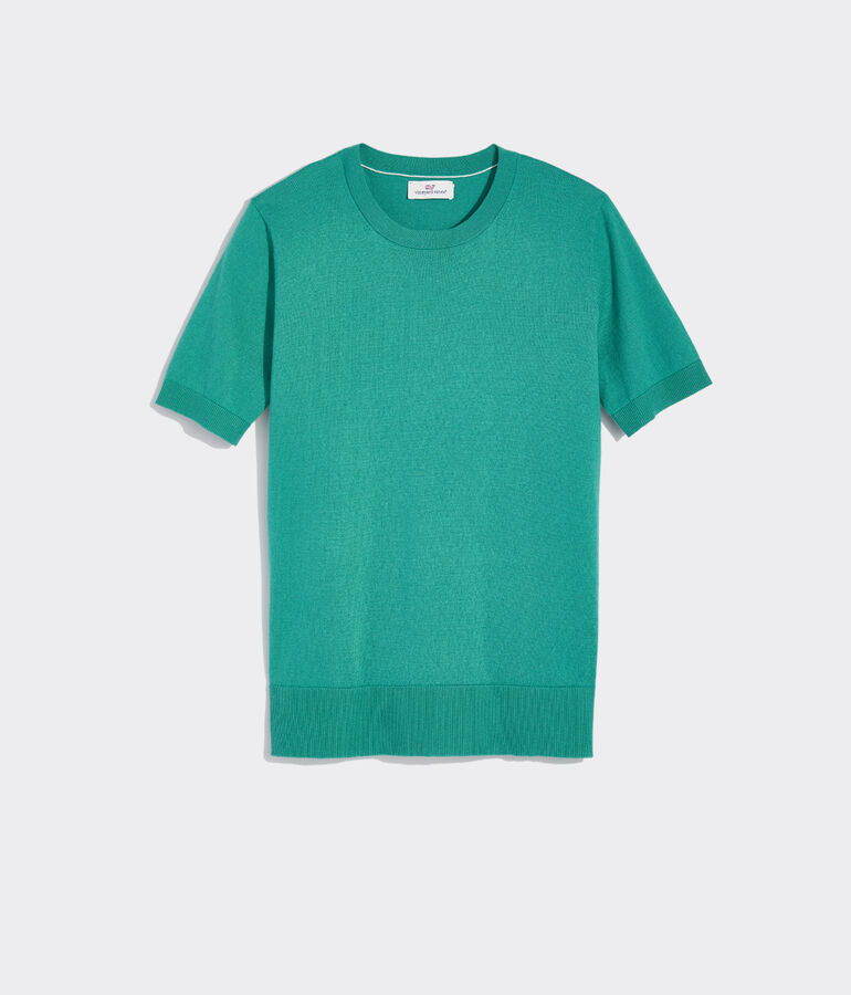 Luxe Short-Sleeve Sweater