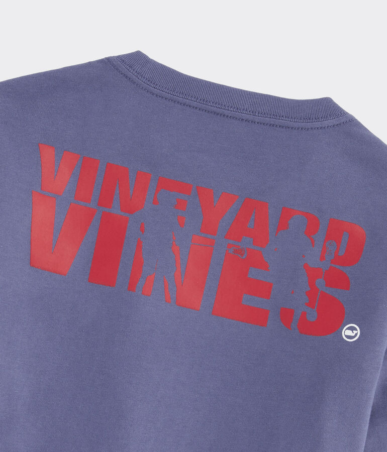 Boys' Lacrosse Knockout Long-Sleeve Pocket Tee