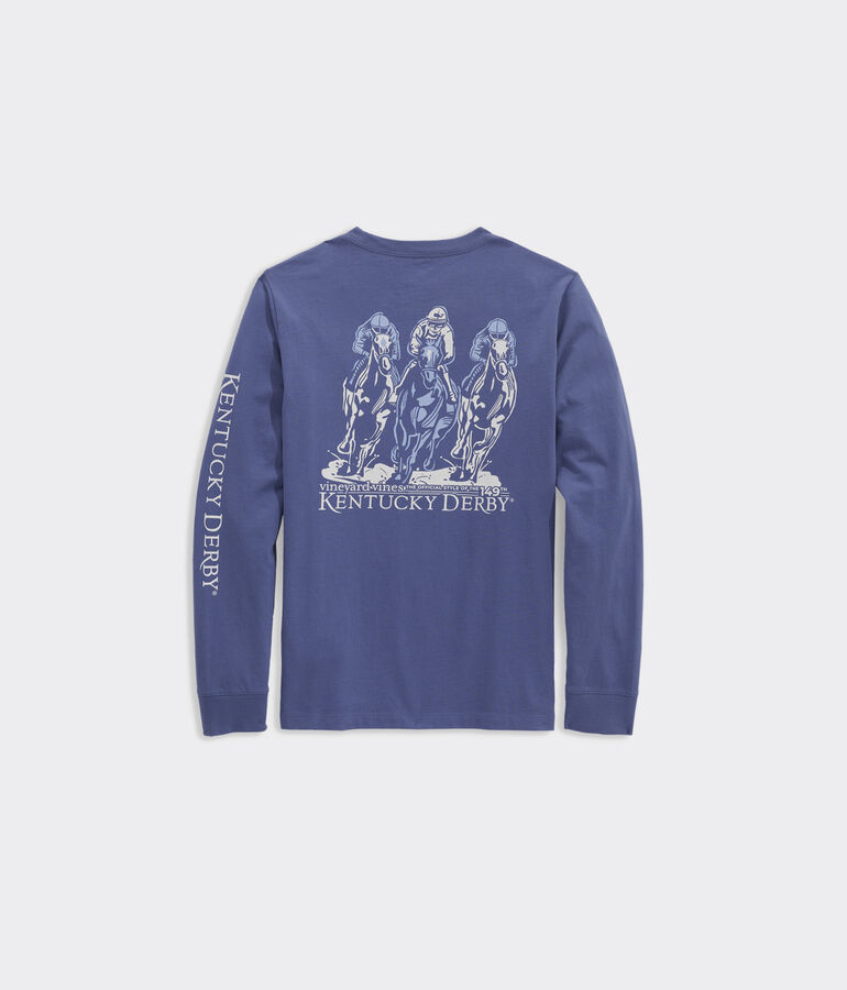 Kentucky Derby Boys' Close Call Long-Sleeve Pocket Tee