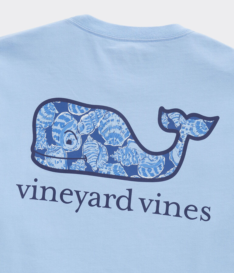Seashell Whale Short-Sleeve Pocket Tee